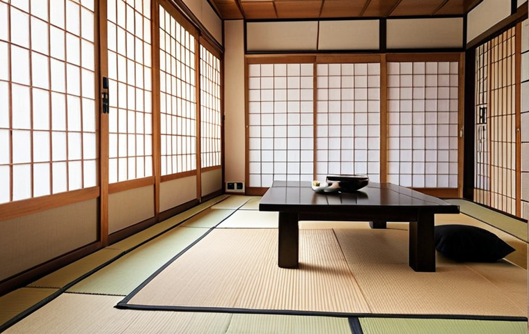 **

"A bright and modern living room interior showcasing a blend of Japanese and contemporary design. Focus on natural light, minimalist furniture, and subtle use of color to create a comfortable and functional space. Incorporate elements like tatami mats, shoji screens, and a low table to represent Japanese aesthetics. Aim for a clean, organized, and inviting atmosphere, reflecting the modern Japanese lifestyle."

**