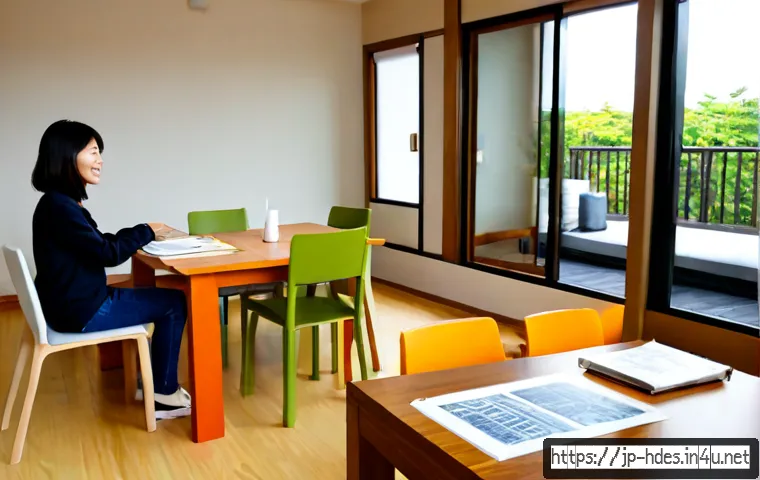 홈디자인 초보자를 위한 Q A - Photorealistic beginner home design consultation in a bright modern Japanese apartment, friendly you...